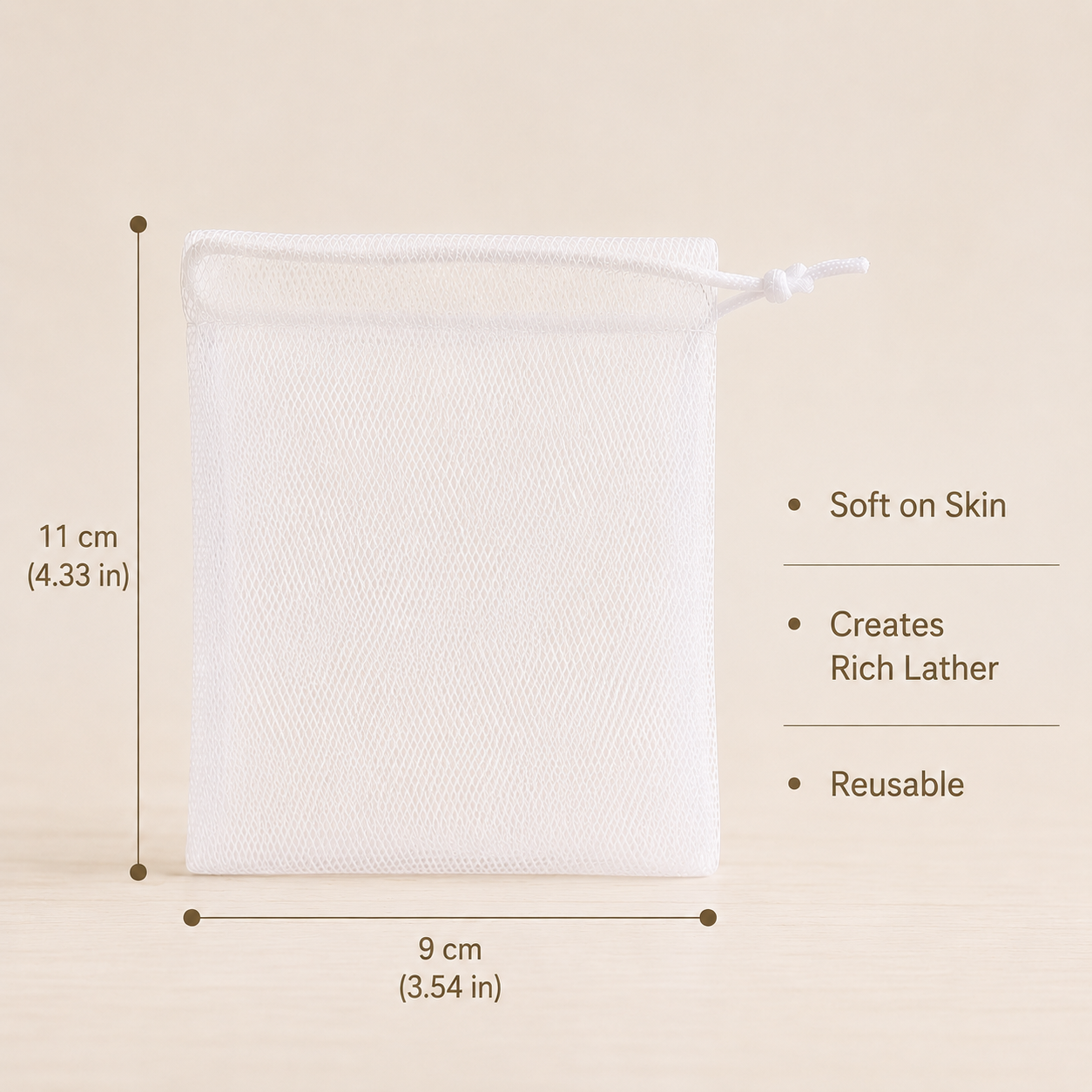 Mesh Soap Foaming Bag