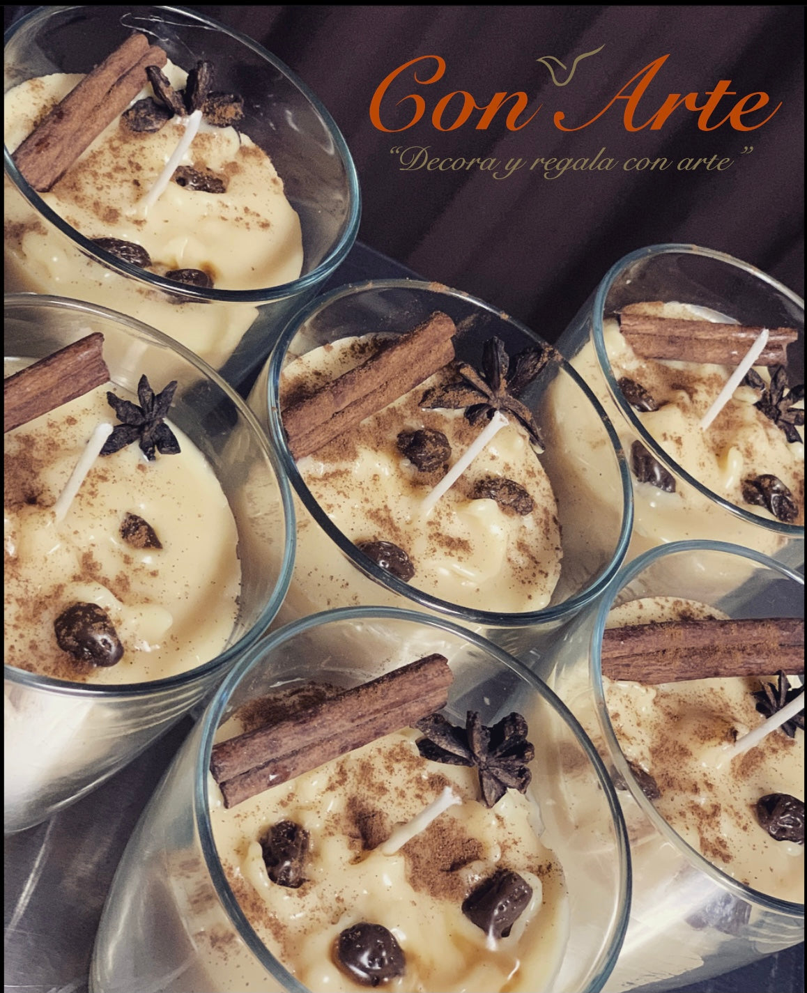 Boricua Dessert "Tembleque Artisan Candles"