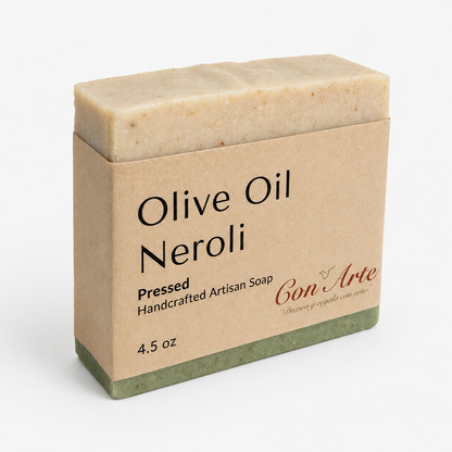 Pressed (Olive Oil + Neroli + Chamomile) Soap