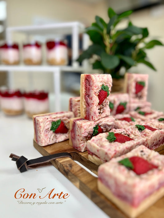 Strawberry Cheesecake Artisan Soap