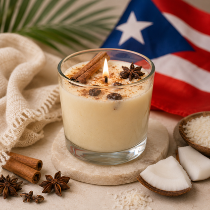 Boricua Dessert "Tembleque Artisan Candles"