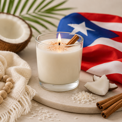 Boricua Dessert "Tembleque Artisan Candles"