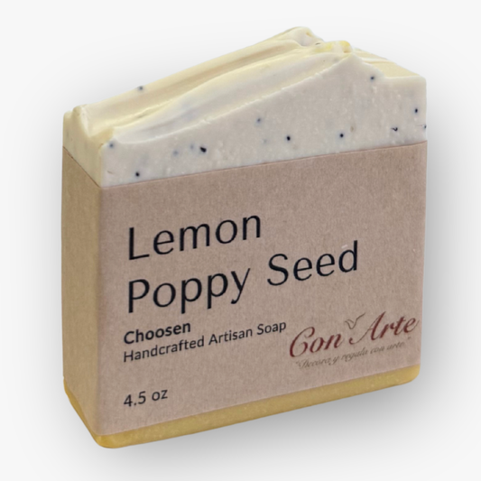 Chosen (Lemon Zest + Poppy Seed) Artisan Soap