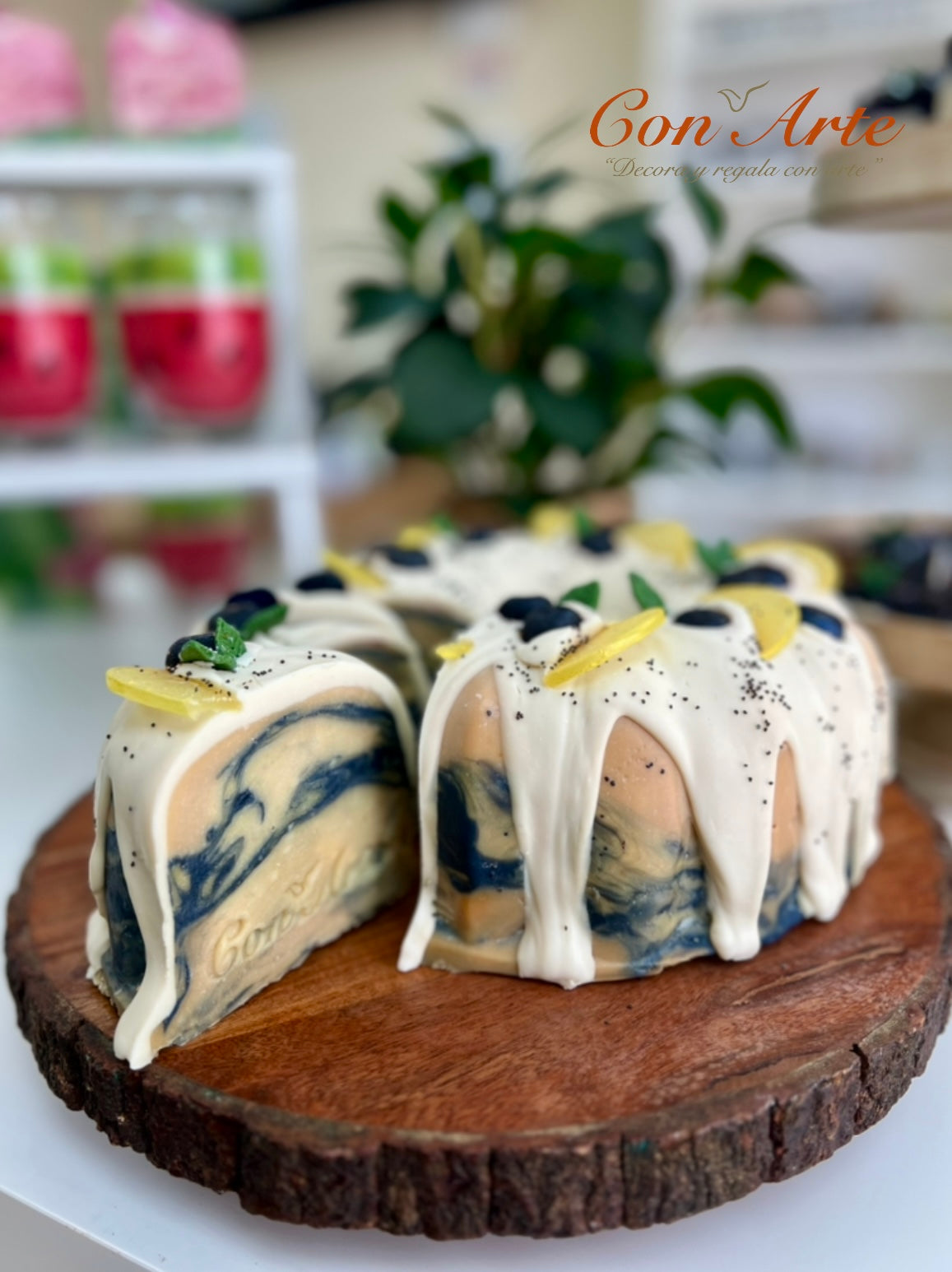 Blueberry Lemon Artisan Soap