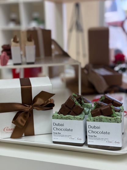 Dubai Chocolate Soap Bar