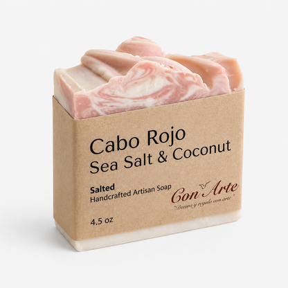 Salted ( Cabo Rojo Sea Salt + Coconut + Pink Kaolyn)