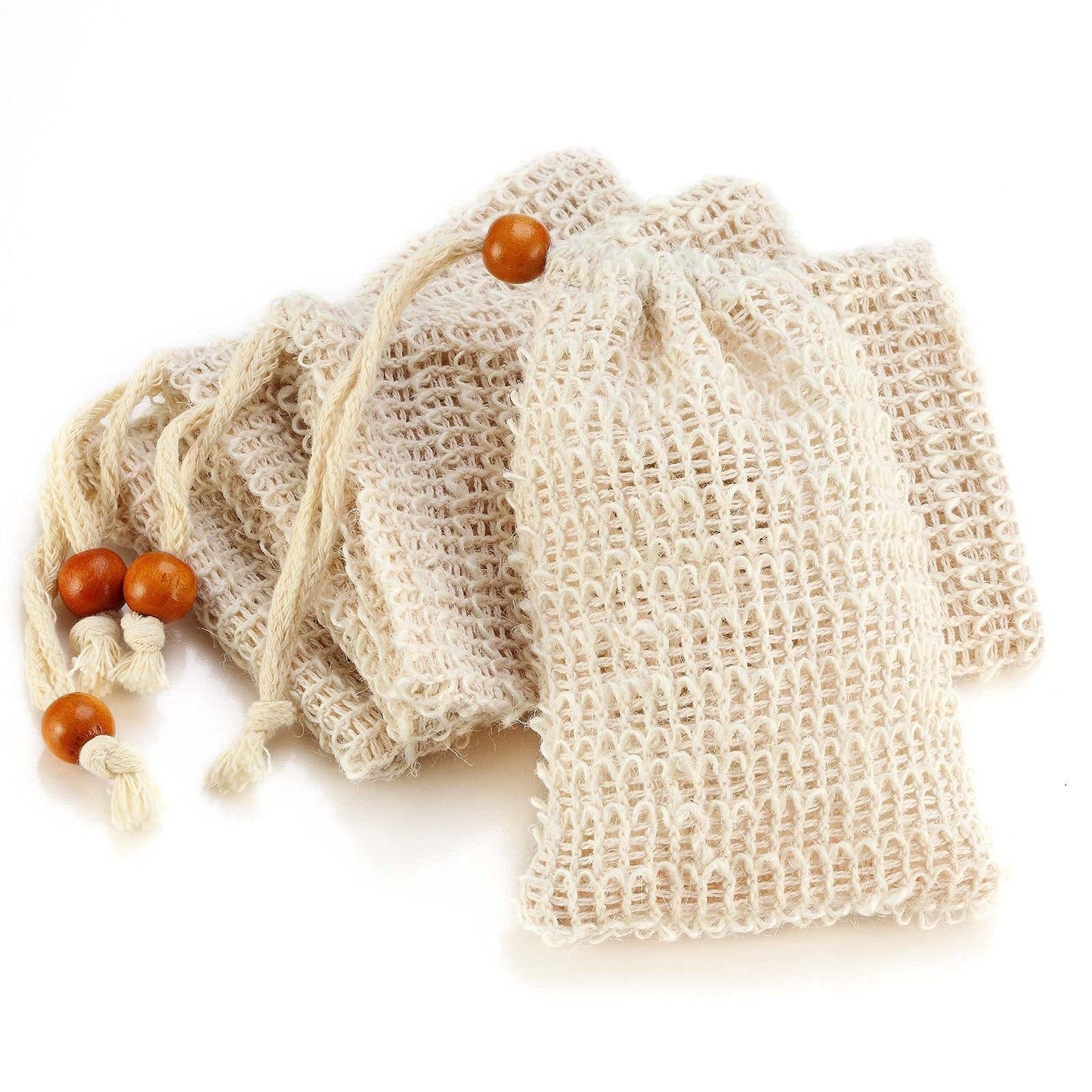 Natural Soap Saver & Exfoliating Bath Bag
