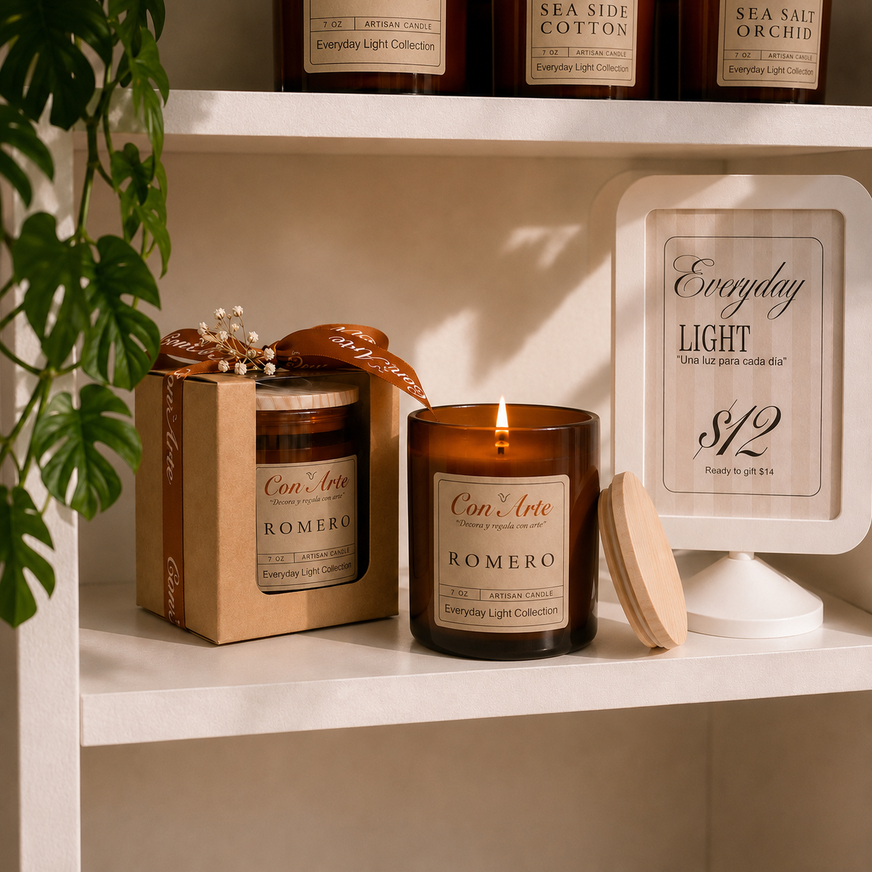 Hand Poured Aromatic Candles
