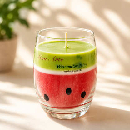 Watermelon Artisan Candles