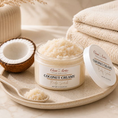 Coconut Creamy Emulsified Body Scrub
