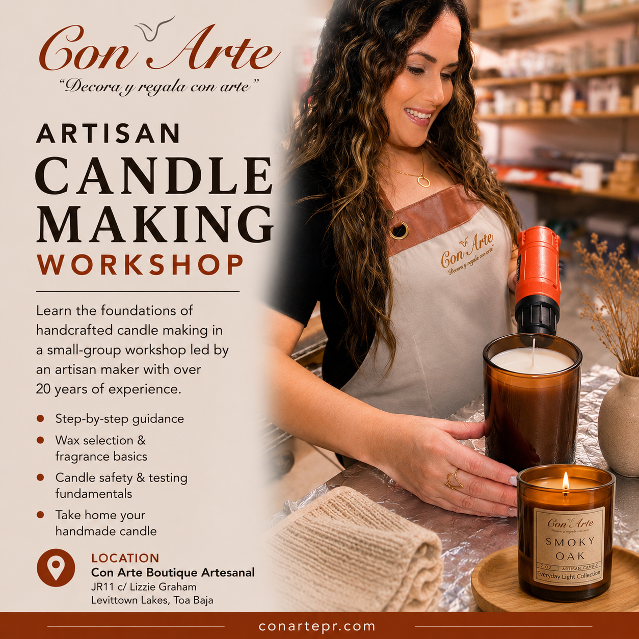 Artisan Candle Making Workshop