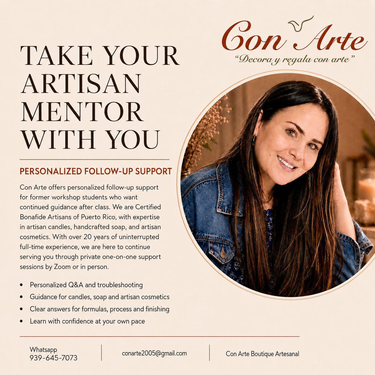 Private Artisan Mentoring Session