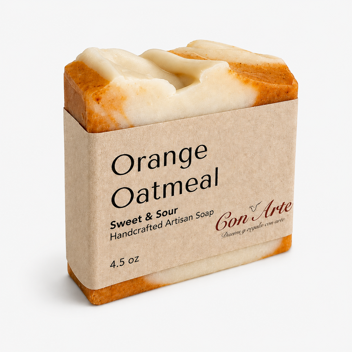 Sweet & Sour (Orange + Oatmeal) Soap