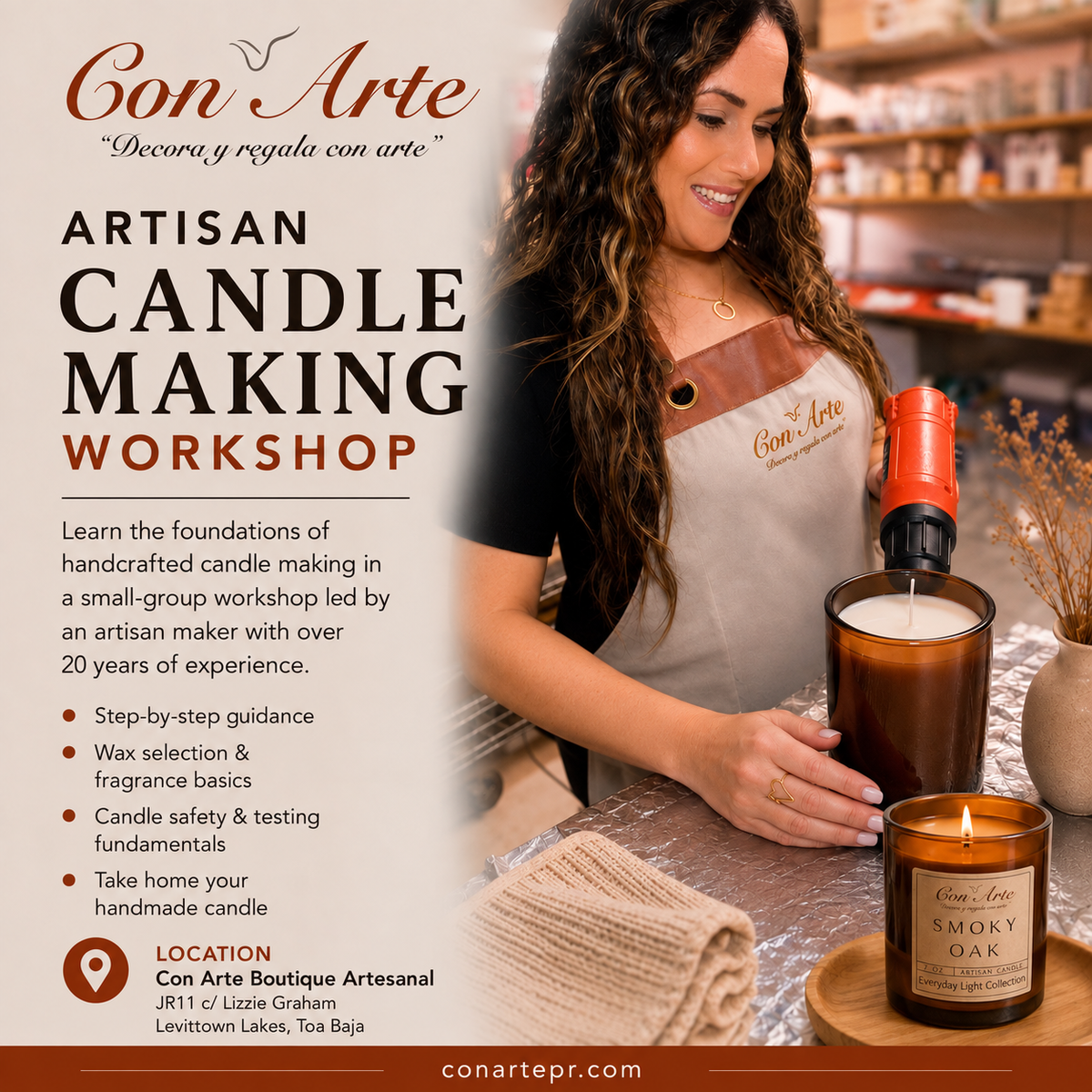 Artisan Candle Making Workshop