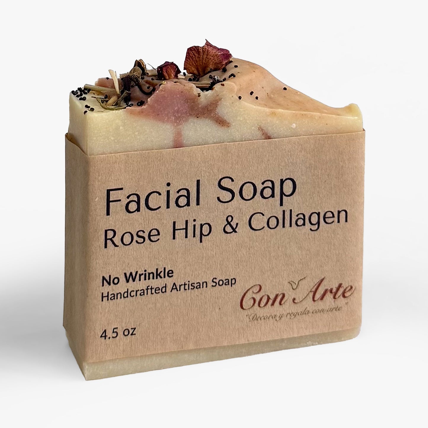 No Wrinkle - Facial Soap (Rose Hip & Collagen)
