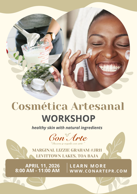 PRESENCIAL Taller Básico Cosmética Artesanal