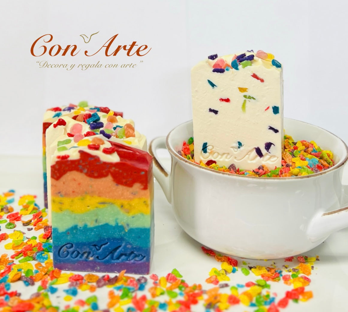 Rainbow Promises "Fruitty Pebbles" ARTISAN SOAP