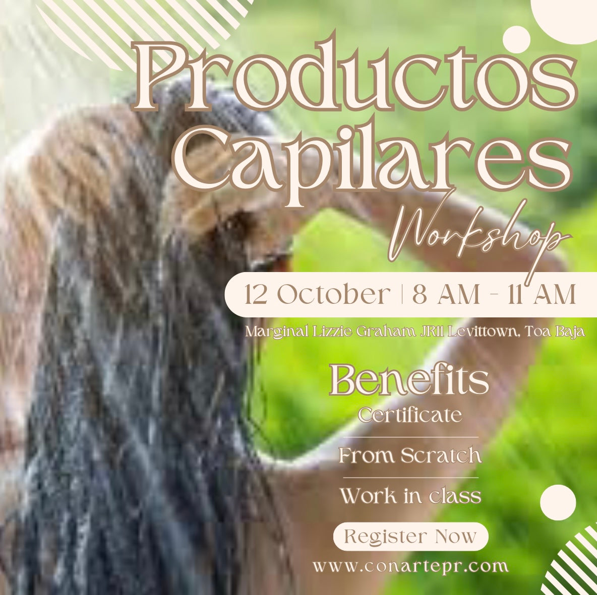 Taller PRESENCIAL de Productos Capilares “From Scratch”