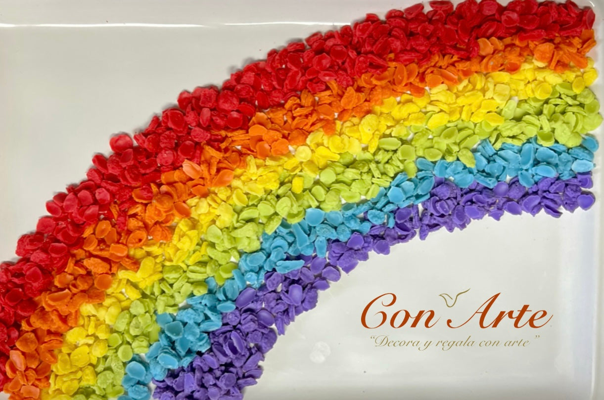 Rainbow Promises "Fruity Pebbles" CEREAL CANDLES