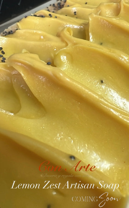 Chosen (Lemon Zest + Poppy Seed) Artisan Soap