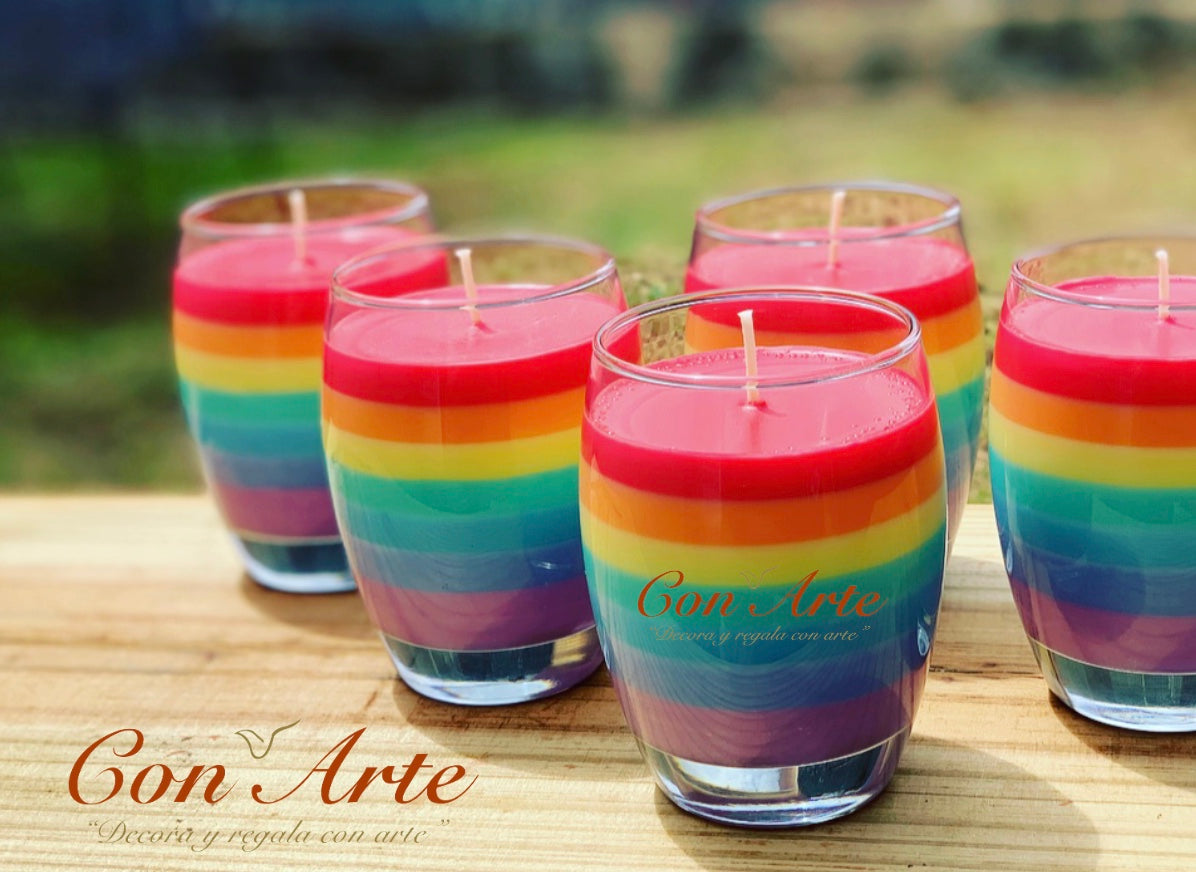 Arcoiris de Promesas (Handmade Soy Candle)