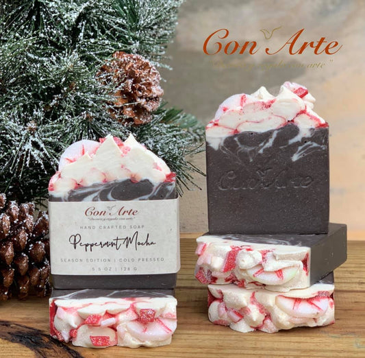 Peppermint Mocha Artisan Soap