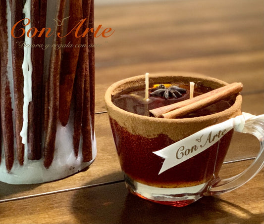 Autumn Spices Cinnamon Roll Candles