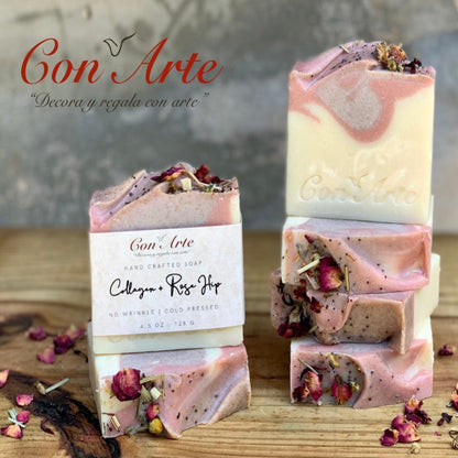 No Wrinkle - Facial Soap (Rose Hip & Collagen)