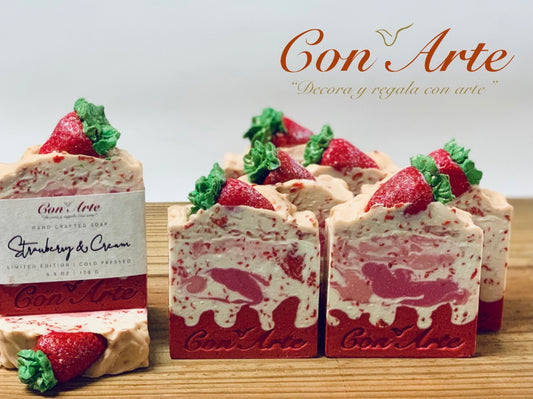 Strawberry Shortcake Artisan Soap