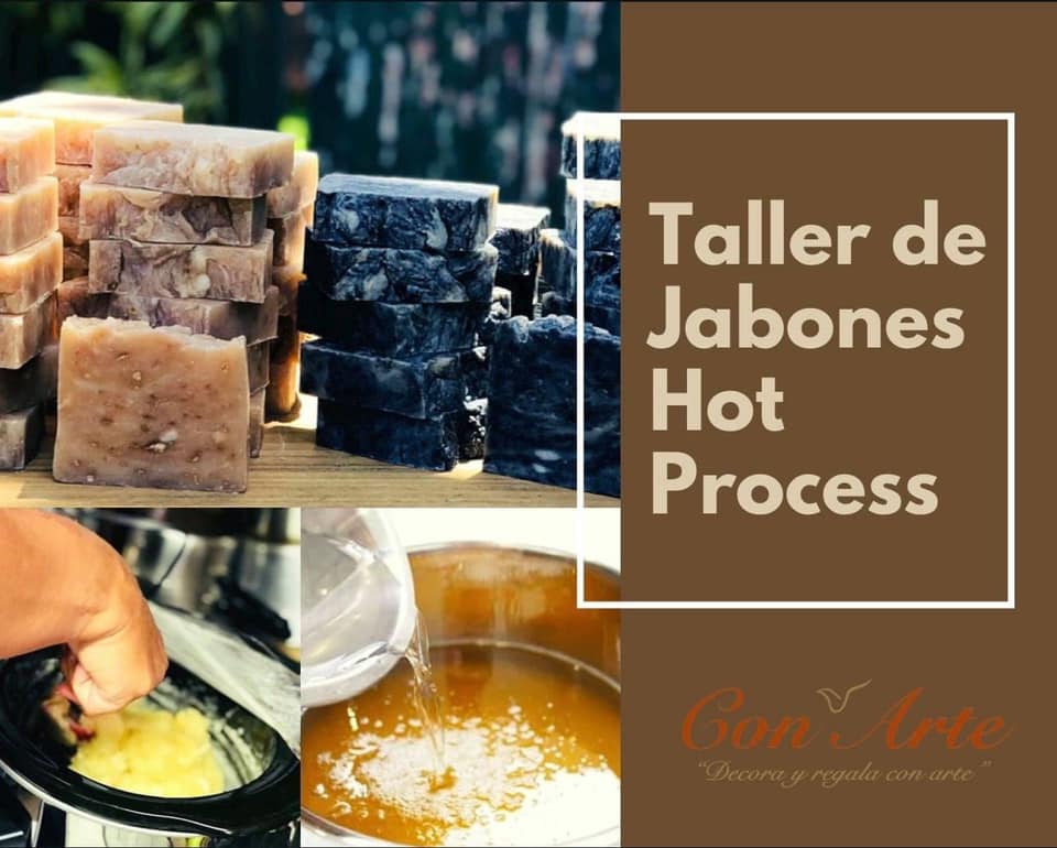 PRESENCIAL Taller de Jabones Artesanales "Hot Process"