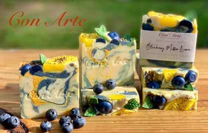 Blueberry Muffin Lemon Soap