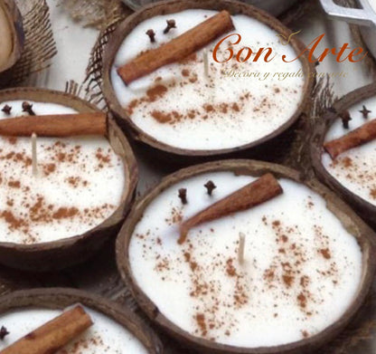 Boricua Dessert "Tembleque Artisan Candles"