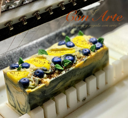 Blueberry Muffin Lemon Soap