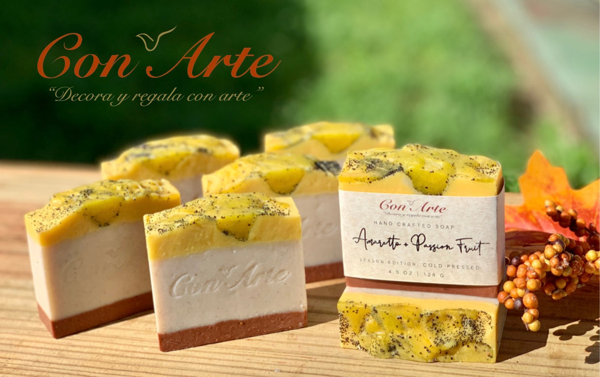 Amaretto + Passion Fruit Artisan Soap