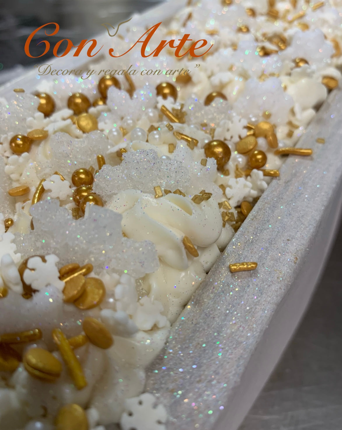 Glamorous Snowflake Day Soap