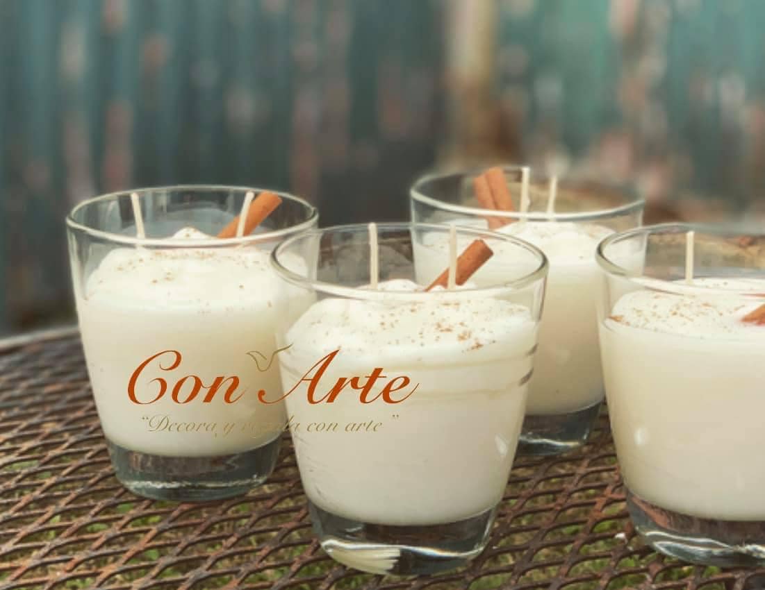 Boricua Dessert "Tembleque Artisan Candles"