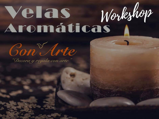 ZOOM LIVE Taller de Velas Artesanales "All wax type"